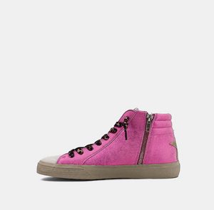 Pink Metallic SHUSHOP Sneakers