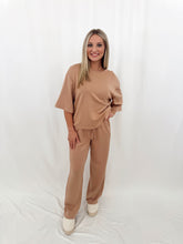 Load image into Gallery viewer, Scuba Soft SET BROWN (top + pants)
