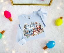 Load image into Gallery viewer, Blue Christmas Train
