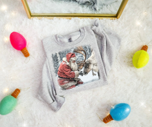 Load image into Gallery viewer, Vintage Santa Reindeer
