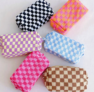 Checkered Pouches